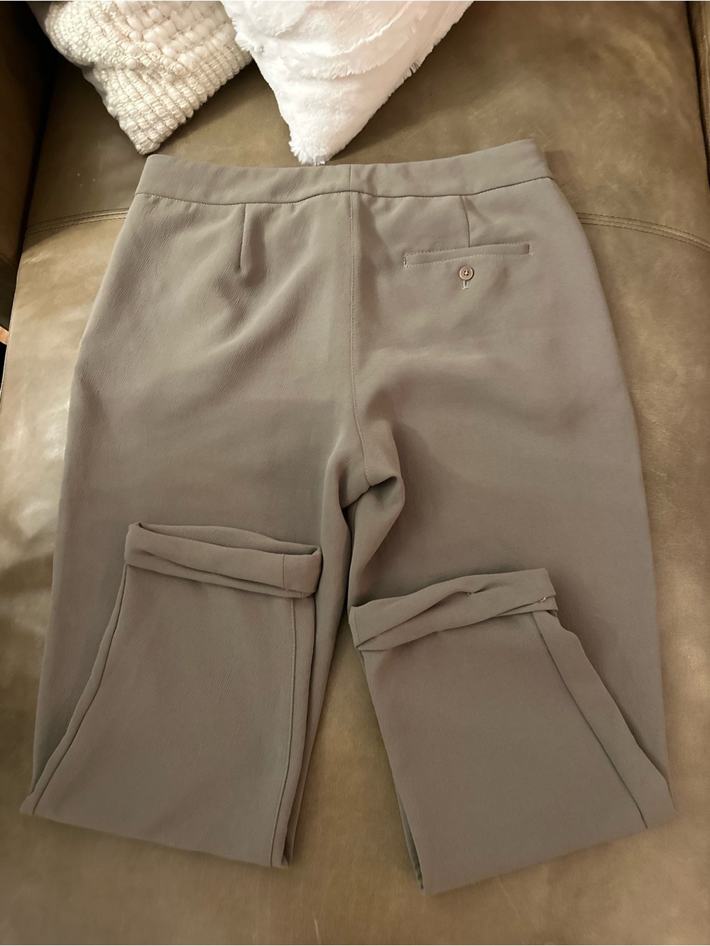 Wilfred Straight-Leg Drawstring Pants in Taupe - Picture 5 of 5